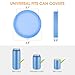 Aieve Silicone Soda Can Lids, 8 Packs Reusable Can Covers for Carbonated Beverage, BPA-Free Stopper or Protector for Soda Juice Coke Beer, Fits Standard Mini Slim Cans