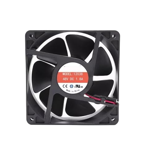 Ventilateur de refroidissement 120mm axial 220V 2 wires pour châssis et boîtier 12038
