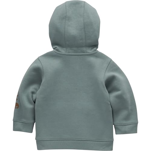 Image of Carhartt Kid's CA6273 Long-Sleeve Half-Zip Sweatshirt - Boys