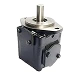 RBFRZGSU 1pcs T6E Industrial Hydraulic Oil Pumps T6 Vane Pumps Spline Shaft Replacement Rotation :CW(T6E-052-3R00-B1)