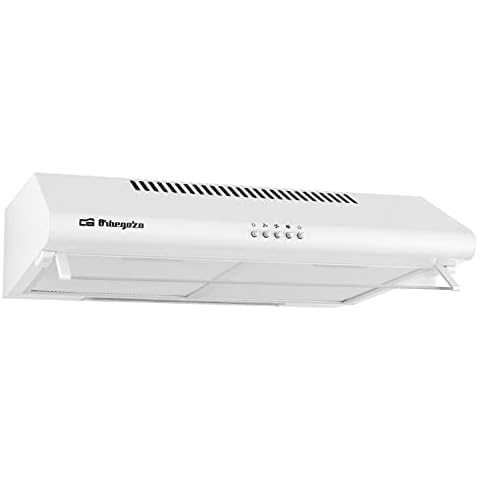 Orbegozo ST 07260 D BL - Campana extractora LED, 2 filtros de aluminio desmontables Cover