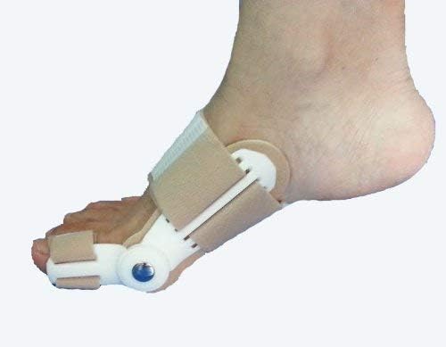 Big Toe Straightener Hallux Valgus Schiene Orthese Bunion Aid Splint (Single) (Large (UK 10-12)