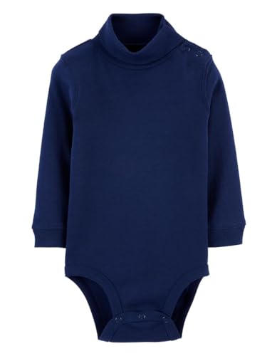 Image of Carter's Baby Girls' Cotton Turtleneck