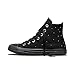 Converse Unisex Chuck Taylor All Star HI, Black/Gold/Egret, 7