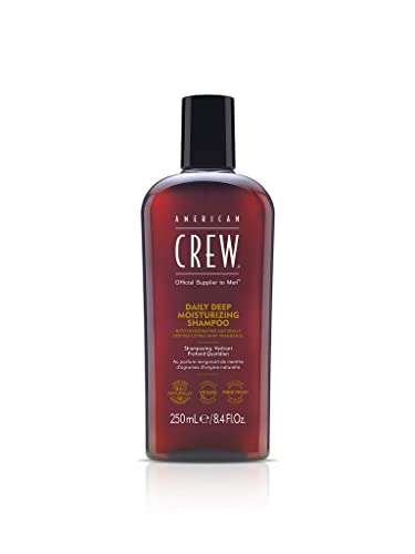 Revlon Daily Deep Moisturizing Shampoo Uomo Men Haircare Detergente e Idratante per Cuoio Capelluto e Capelli da Normali a Secchi - 250 ml