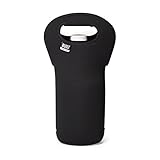 BUILT NY Insulated Neopreane Beer Growler Tote, Black