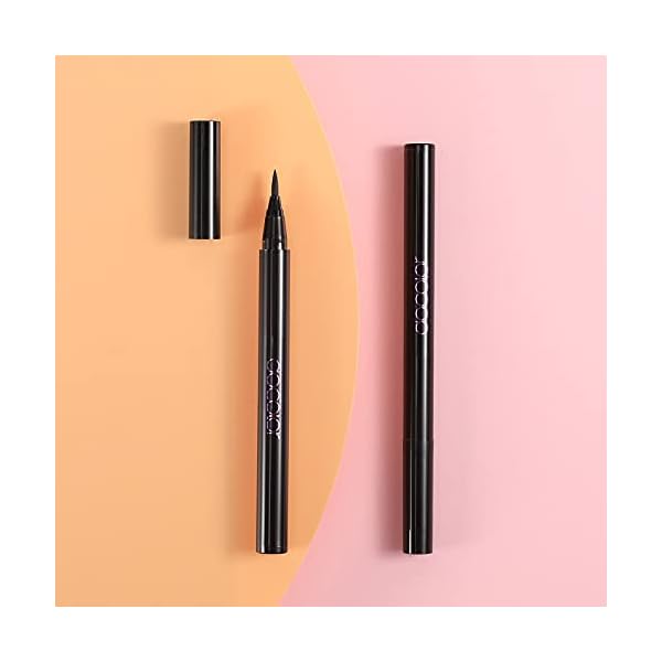 Docolor-Waterproof-Eyeliner-PenUpdateSuper-Slim-Precise-All-Day-Black-Professional-Makeup-Liquid-Eye-Liner-Pencil-for-Women docolor Waterproof Eyeliner Pen Super Slim Precise All Day Black Eyeliner Liquid Professional Makeup Liquid Eye Liner Pencil for Women
