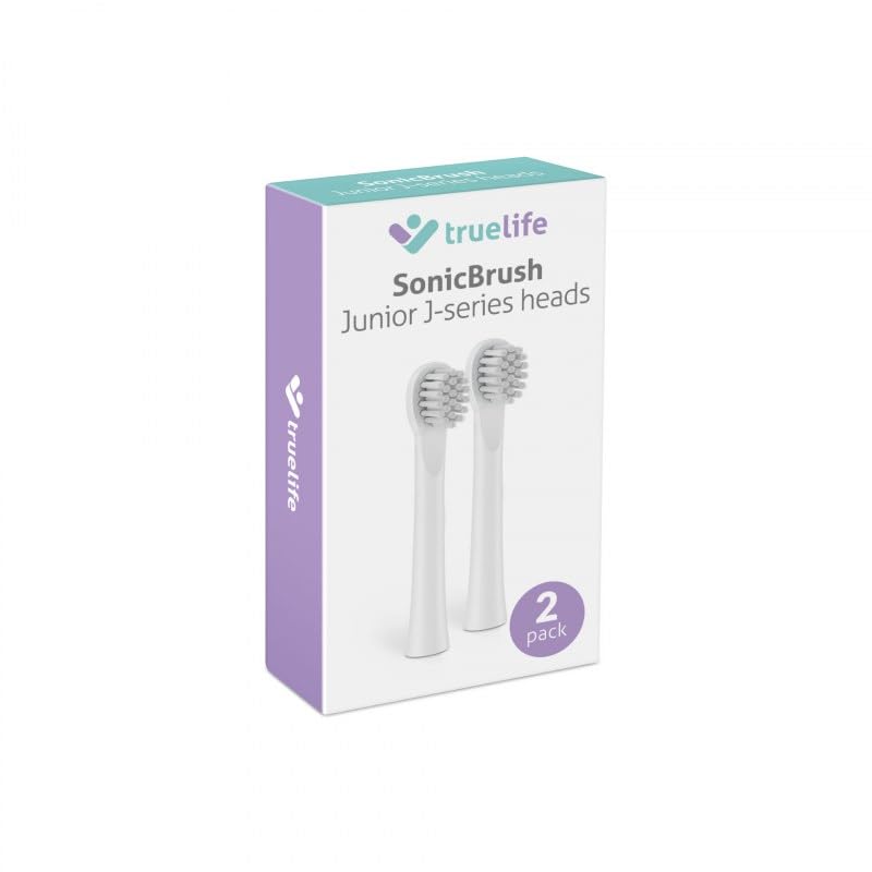 TrueLife SonicBrush Junior-series Head Soft White, 2 testine di ricambio sono appositamente progettate per i bambini