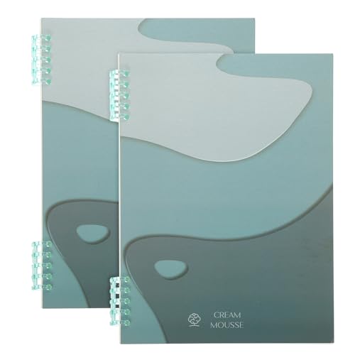 Cahier à Spirale PATIKIL avec Reliure de Journal à Disques Réutilisable