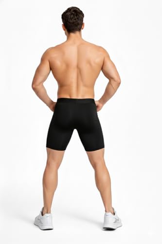 Image of Diamond Fashion Men Gym Compression Shorts Breathable Fitness Training Sports Shorts, Men Activewear Gym Wear Cycling Bodybuilding Shorts