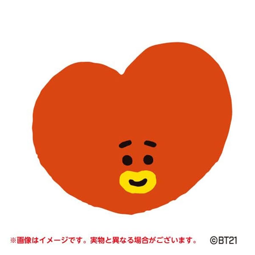 Amazon | エンスカイ BT21 ふわふわバッジ TATA W50×H45×D25mm