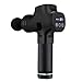 Produktbild Yissma Massage Pistole Elektrische Massage Gun Handmassagegerät 20 Dateien Körper Massager Therapie Muskelmassage Entspannen Gerät Mit 6 Verschiedene Massageköpfe (Schwar, EU)