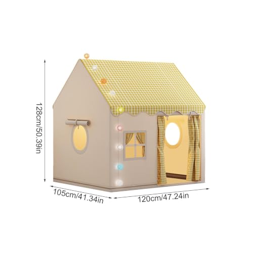 Tienda de campaña para niños solución de juego interior con espacio de castillo 5
