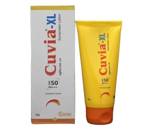 UNIGLOW YESMOO Cuvia Xl Sunscreen Lotion For All Skin Types Uva, Uvb Protection - Spf 50