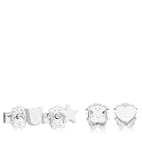 pendientes tous bebe baratos PLATA DE PRIMERA LEY: Estos pendientes estan fabricados en plata de primera ley 925 que le brinda brillo a la joya, los pendientes de plata son libre de niquel, haciendo que sea una gran opción para las personas con piel sensible y alérgicos a otros metales