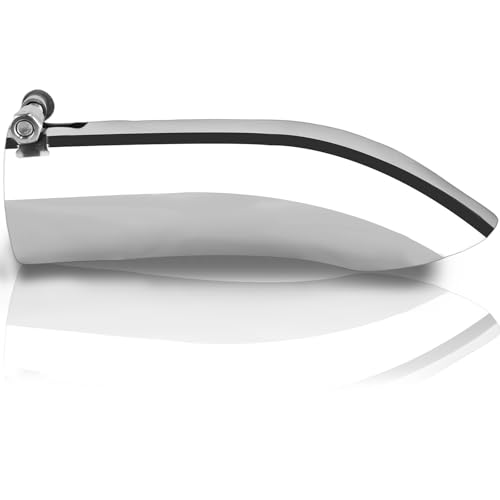 Mupera 3 Inch Turn Down Exhaust Tip, 3