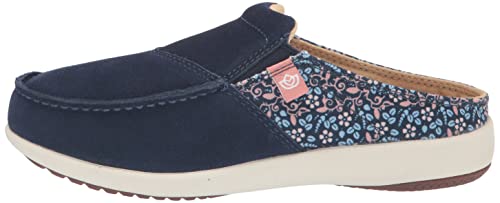 Spenco Women's Siesta Via Slide Clog, Peacoat Floral, 6 #TOP7