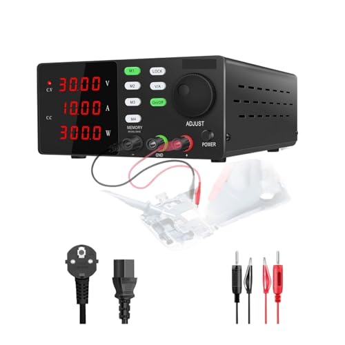 Alimentation USB RS-232 haute précision B-SPPS-S3001R à mémoire de tension 300V