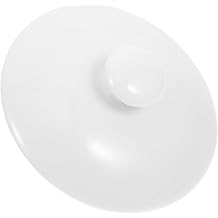 Ceramic Casserole Pot Lid Replacement 3.54 in Bowl Cover for Soup Bowls Stockpots Microwave and Dishwasher Safe Kitchen Cookware for Restaurant and Hotel Use