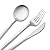BirdyFly Silverware Set, 20 Piece Stainless Steel Flatware Set Service for 4, Cutlery Set, Include Knives/Forks/Spoons, Dishwasher Safe