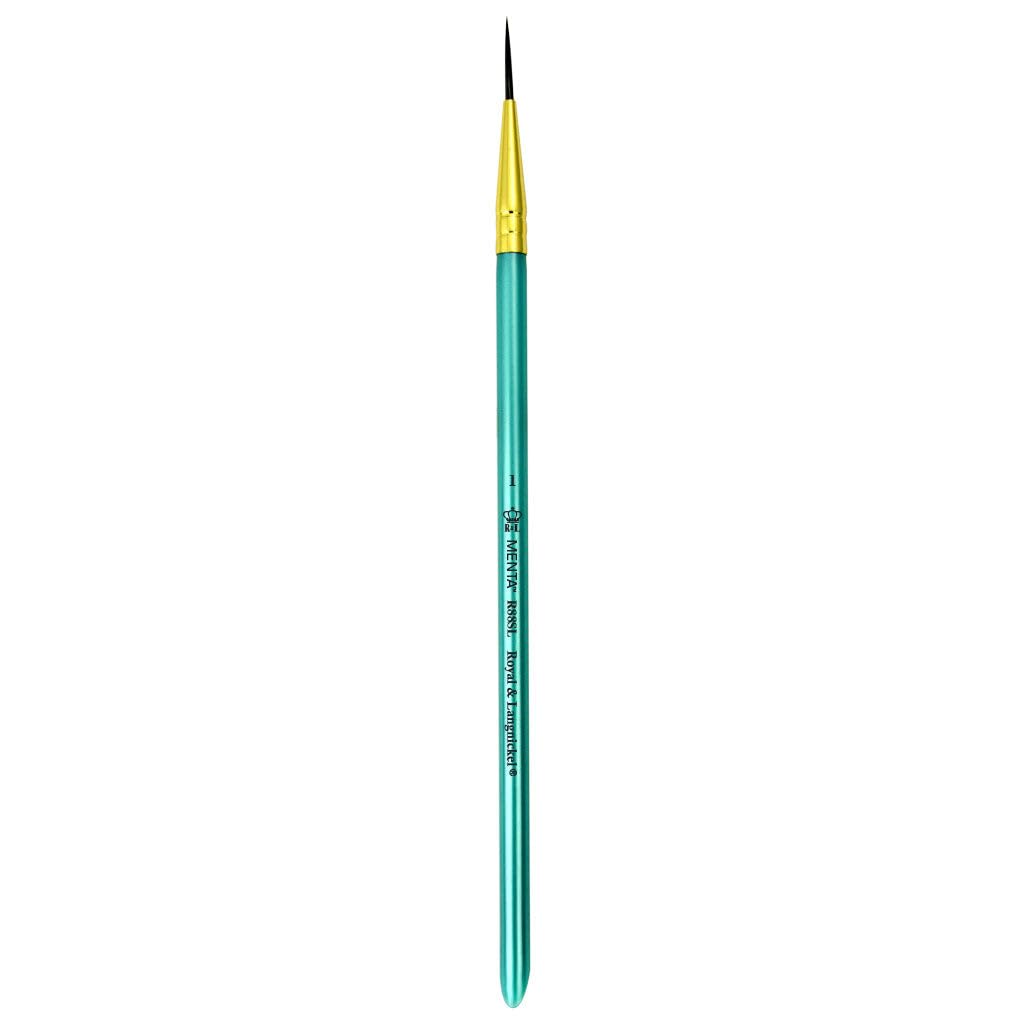 Menta Synthetic Squirrel Script Brush - 6