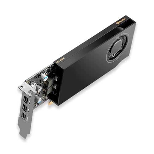 Image of PNY TVIDEO RTX A1000 NVIDIA 8GB GDDR6 Pci e x8 VCNRTXA1000ATX-PB 11M Warranty