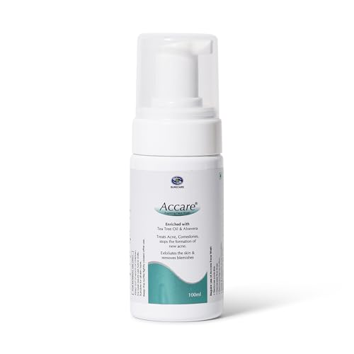 Image of Foaming Face Wash with Tea Tree Oil, Salicylic Acid, Glycolic Acid and Aloe Vera | Clears Acne, Removes Blemishes, Hydrates Skin | Suitable For All Skin Types- 100ml (Pack of 1)