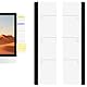 2 Stück Monitor Memo Board, 30x8 cm Memoboard für Monitor, Acryl Message Board, Computer Monitor Memoboard, Acrylic Notizhalter Monitor, Transparent Memo Board PC für Büro, Zuhause, Desktop Organizer