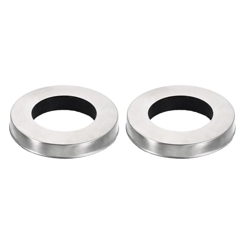 QUARKZMAN - QUARKZMAN 2 Stück Wasserhahn Lochabdeckung, 54x32x9mm Duscharm Flansch Wasserhahn Ersatzteile Dichtung unter dem Wasserhahn, Unterlegscheibe für Armaturen