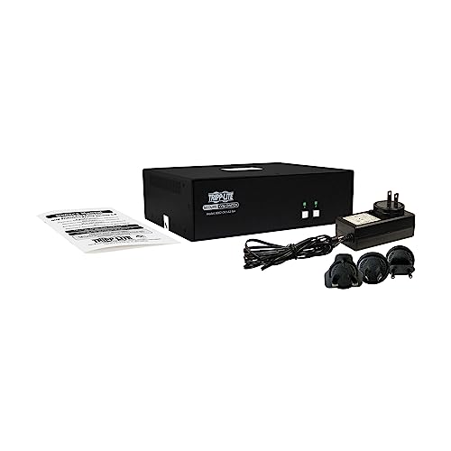 Image of Tripp Lite Secure KVM Switch, 2-Port DVI, United States Government NIAP-Certified PP4.0 Security, 2K & 60Hz Quality, TAA Compliant, 3-Year Warranty (B002-DV1A2-N4)