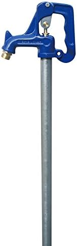 ProPlumber 3-ft Bury Depth 3/4-in Female Blue Brass Frost Proof Hydrant
