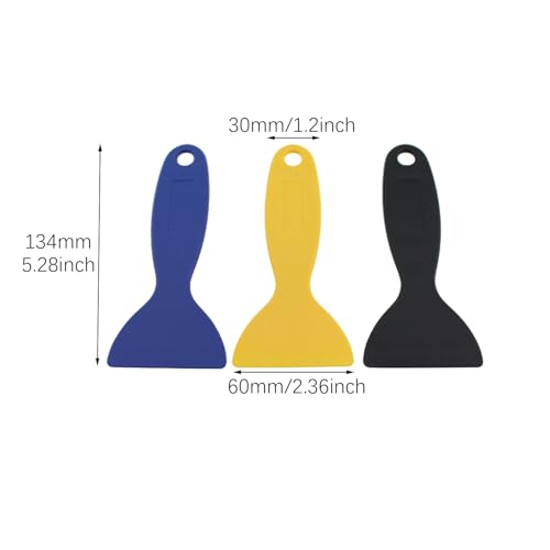 Image of RLECS 15PCS High Toughness Environmentally Friendly Plastic Scraper 134x60mm Bubble Remover Sticker Installation Tools Cell Phone Film Squeegee