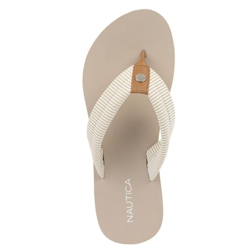 Nautica Women's Thong Strap Sandal – Casual Flip-Flop for Beach, Pool, and Everyday Comfort4