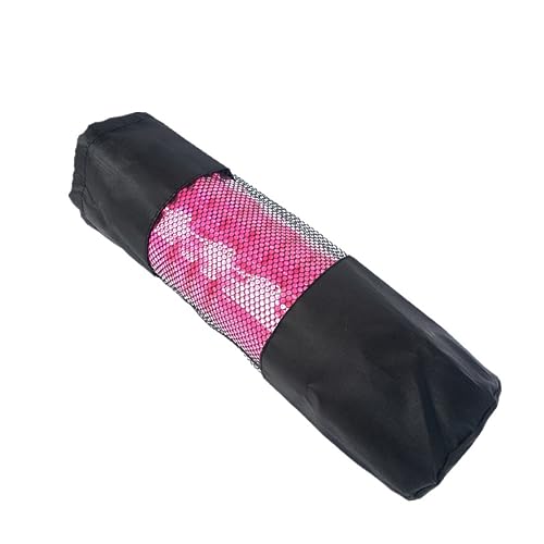 Mikinona 3Pcs Multifunctional Mesh Storage Bags Lightweight Black Roller Sports Bag for Camping Travel Gym Breathable Drawstring Design for and Easy Organization3