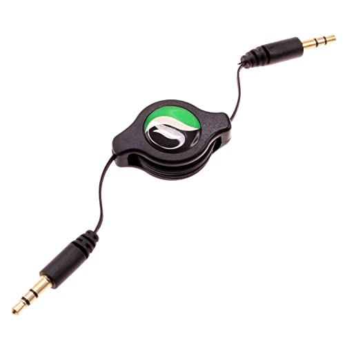 Cable auxiliar retráctil 3.5mm para Amazon Fire miniatura 1