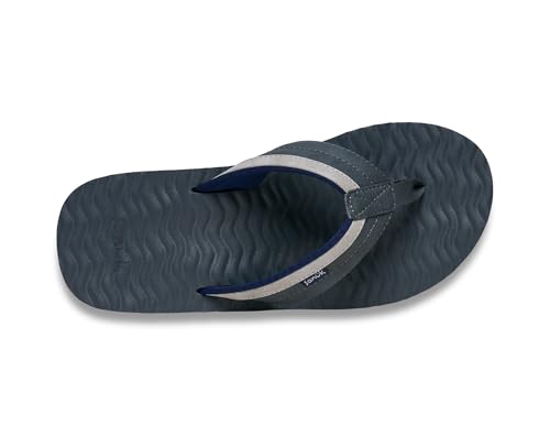 Image of Sanuk Mens Ziggy Plush | Flip Flops for Men | Mens Sandals | Beach Sandals | Supportive & Lightweight | Comfort Footbed