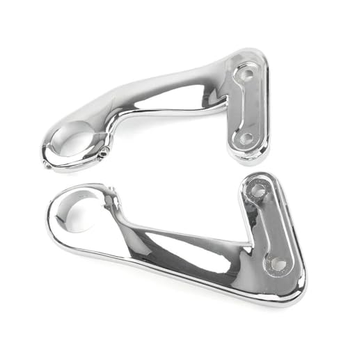 Aileron latérale carénage supports renforcés anti-vibrations noirs 1 paire