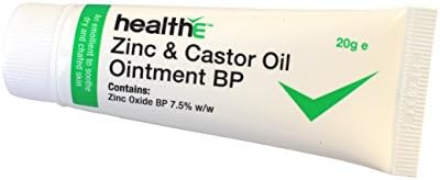 Healthe Zinc Castor Oil Ointment Bp Suitable For Eczema Dermatitis Diaper Rash Chapped Skin Dry Skin Itchy Skin Inflamed Skin Windburn And Chaffing 20g Tube Amazon Sg Health Household