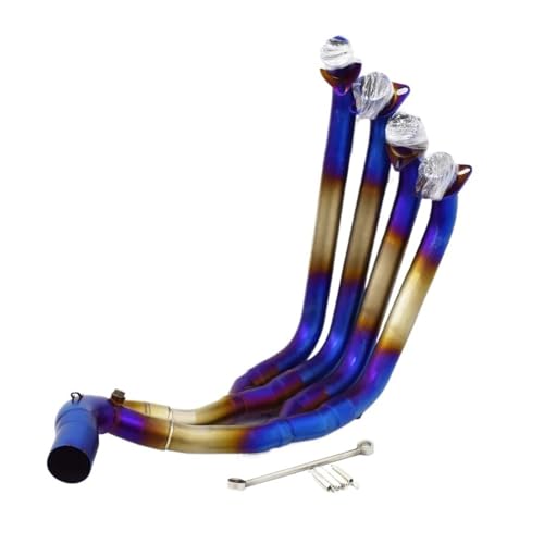 なマフラー CB650F CBR650F CBR 650 CBR650R用 2014-2022年式 オートバイ用 フロントフルエキゾーストリンクパイプ 51mmマフラーに適合