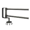 Keuken koken tool gebruiksvoorwerp houder keuken spatel houder lepel organizer opknoping voor muur, zwart roterend…