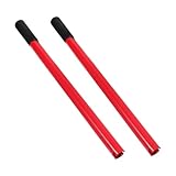 SHINEOFI 2 Stück Verlängerungsgriff für Horizontalen Hydraulikheber 3 Tonnen Robuste Stange aus Stahl Ersatzgriff für Rangierwagenheber Zubehör für Fahrzeugreparatur