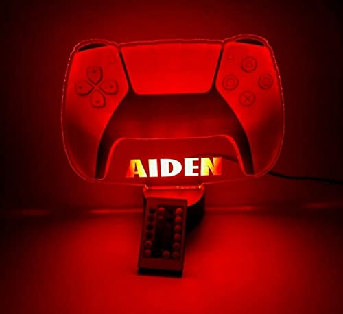 Lámpara de mesa LED multicolor con mando personalizado miniatura 5