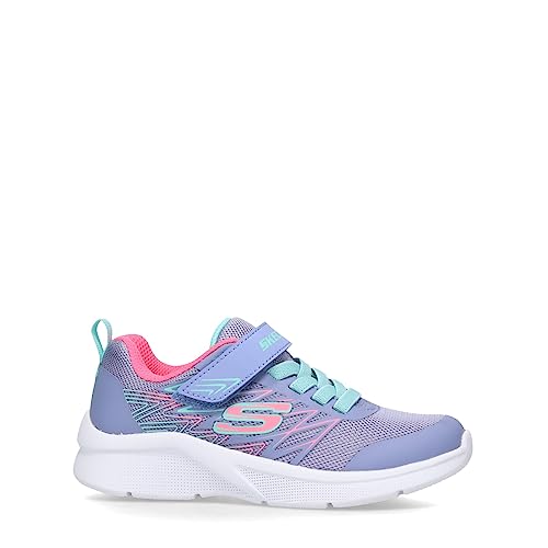 Skechers Girls' Microspec - Bold Delight Sneaker, Lavender, 5 Toddler by Skechers - Used condition - Image 3