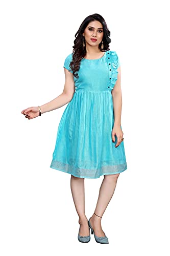 Image of PERFECTBLUE Women's Linen Blend Regular Dress Shirt