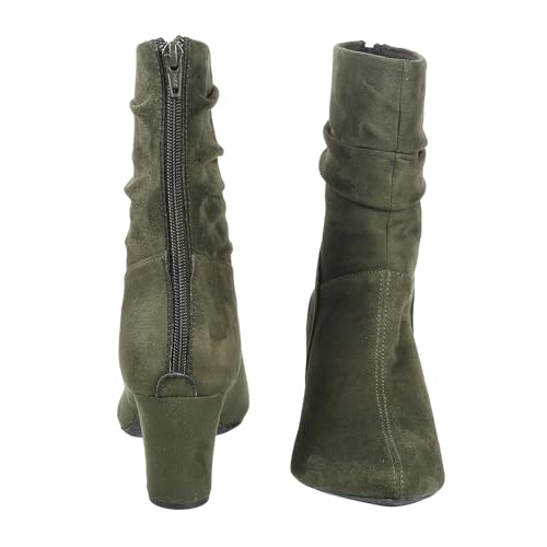 Image of Mochi Women Synthetic Boots, (31-5297)