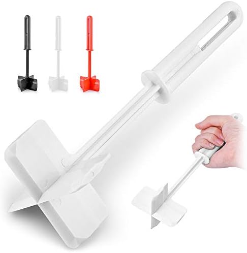 Simple Craft Meat Chopper - Premium Meat Masher, Ground Beef Masher, & Hamburger Chopper Utensil - Perfect For Turkey, Mashed Potato, Baking, Cooking & More (White)