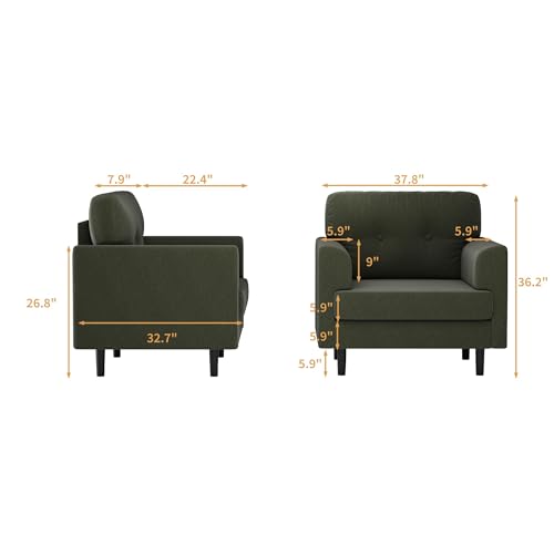 Sillón Plegable Nylon Verde miniatura 3