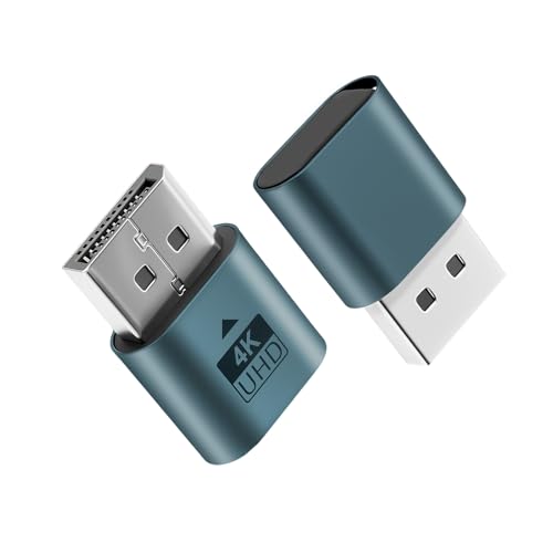Emulador EDID DisplayPort 4K para PC y adaptador de pantalla sin cabeza para estación de trabajo