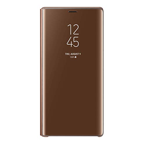 Galaxy Note9 CLEAR VIEW STANDING COVER ブラウン【Galaxy純正 国内正規品】 EF-ZN960CAEGJP