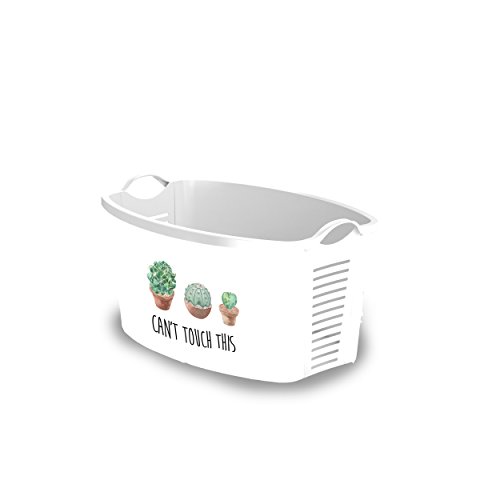 Life Story Cesto Biancheria Sporca 42L - Portaoggetti Bagno Cesto plastica - 60×40×37 cm